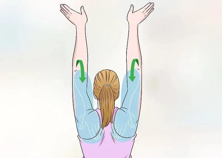 教你一个动作告别拜拜肉,消除拜拜肉必练的几个动作