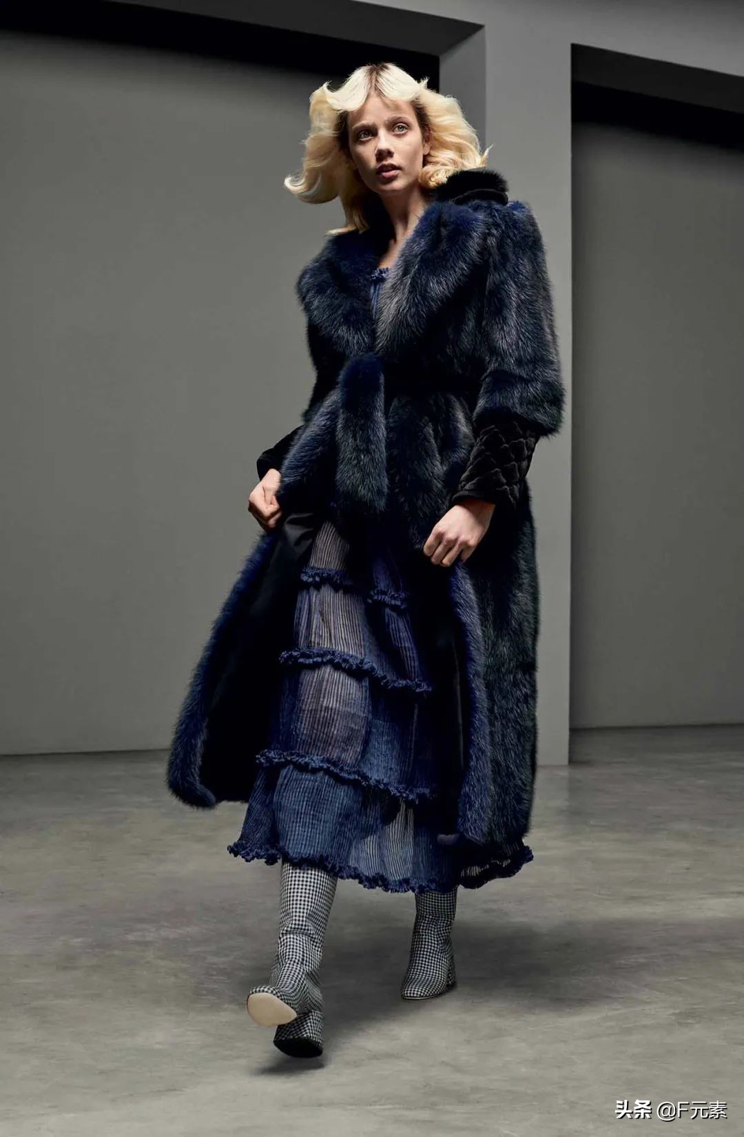 用皮草记录时代fendi2020秋冬发布,fendi皮草