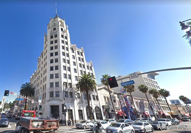 好莱坞星光大道是怎么回事,好莱坞星光大道鸟瞰