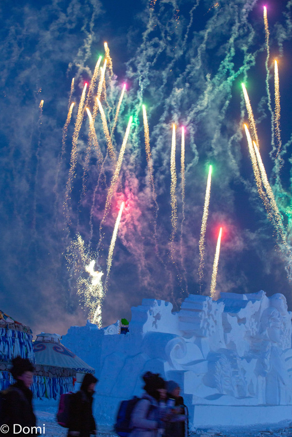 中国马镇冰火节,跨年旅行新体验中国马镇冰火节