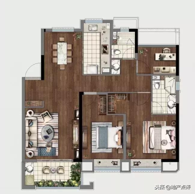 4套优质房产降价百万起拍,出售2房2厅房产一套