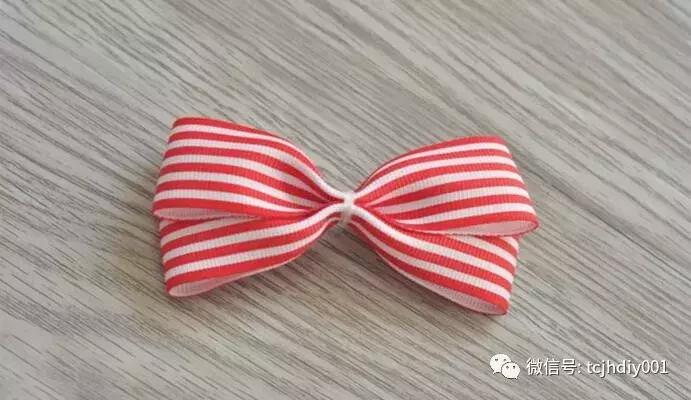 女生手工简单又漂亮蝴蝶结,发饰手工蝴蝶结制作教程