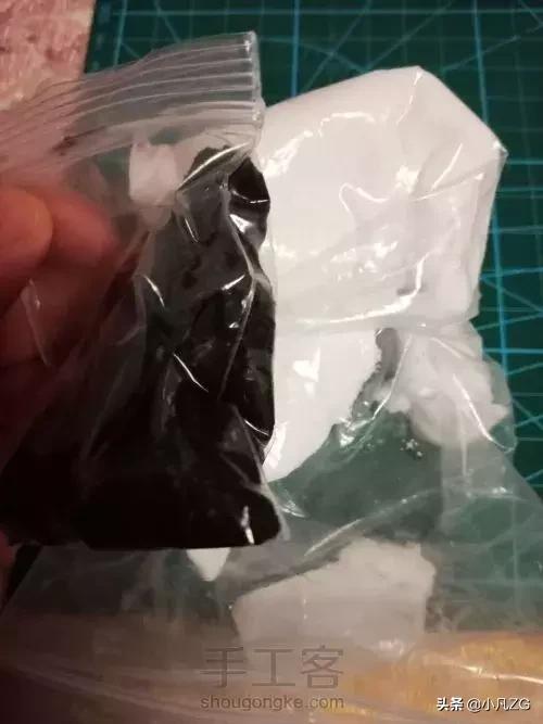 超轻粘土足球小人过程,粘土足球手工作品