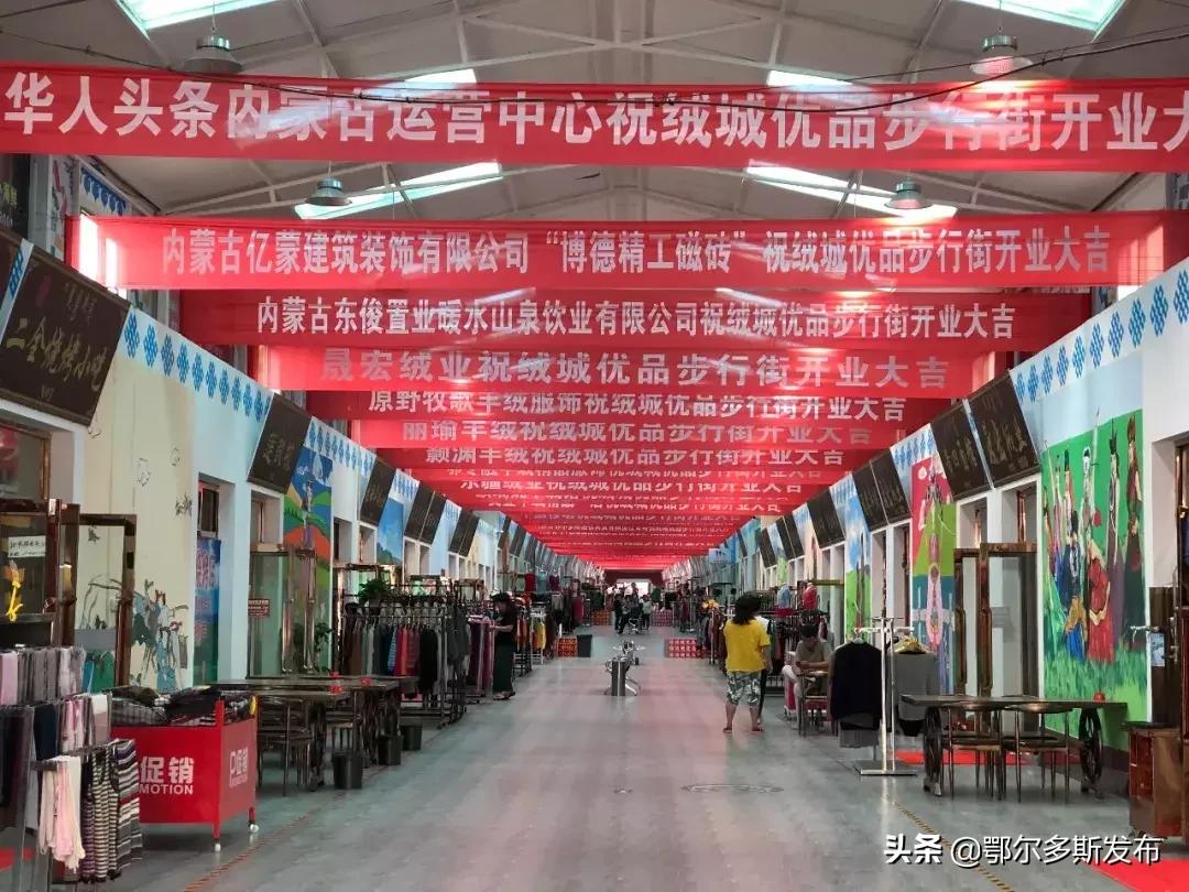 琳琅满目的购物店,东胜最值得买的地方