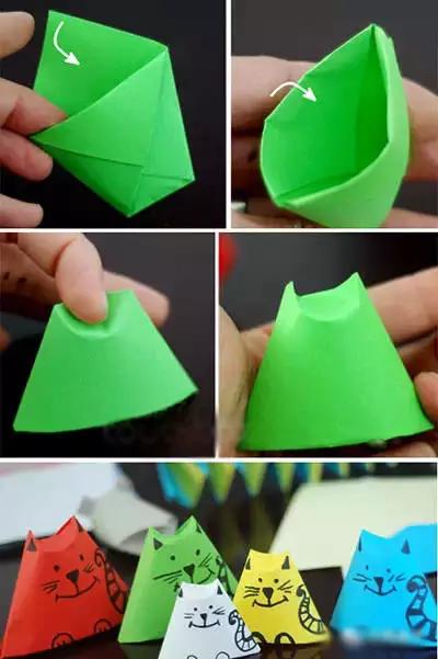 折纸手工7到8岁简单,又大又精美的手工折纸