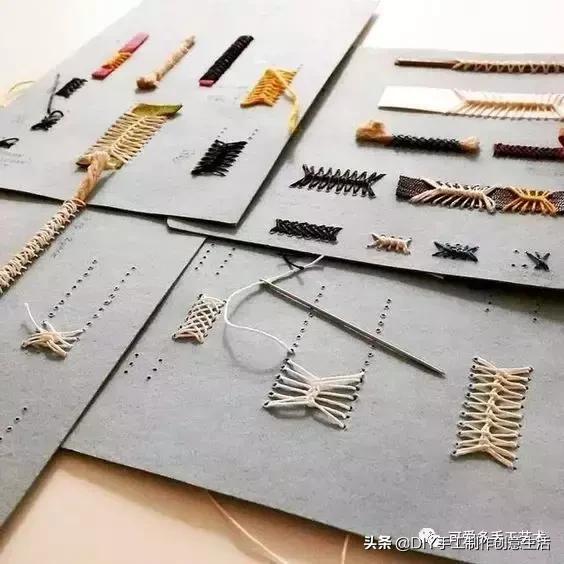 手工刺绣写字本,手工制作刺绣记录本