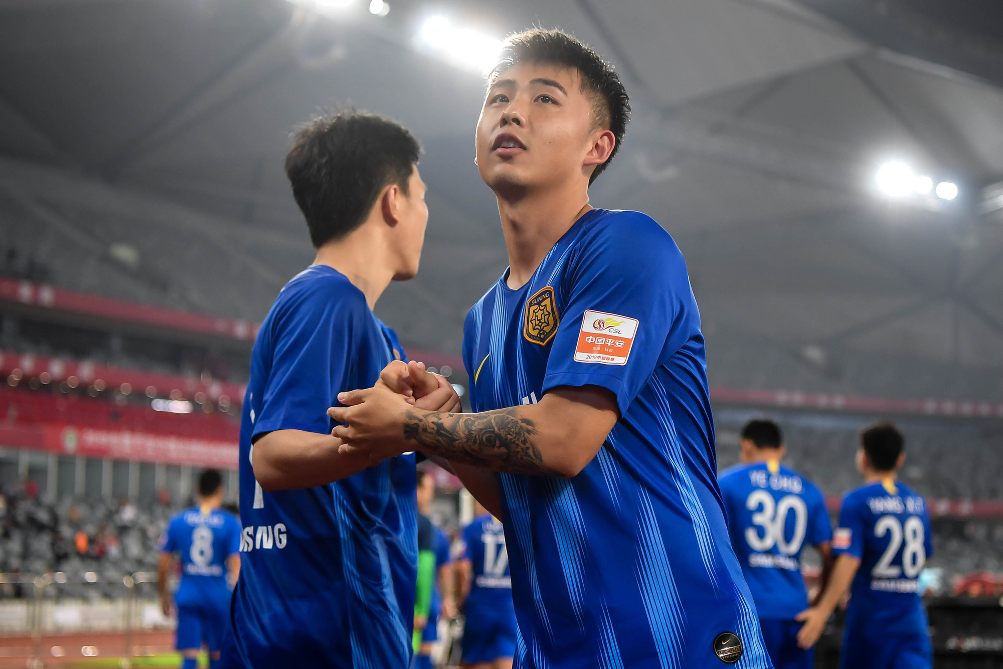 中超前6轮积分榜,中超前3强