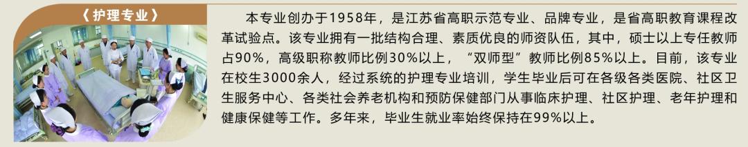 2020年江苏护理职业学院提前招生,江苏护理学院2021提前招生简章