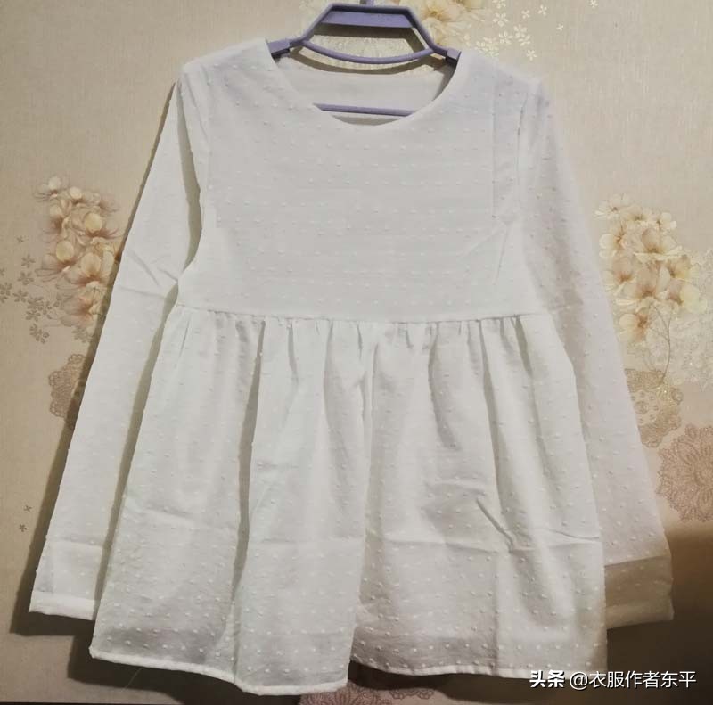 儿童衬衣领子制作教程,小布头手工制作衬衫