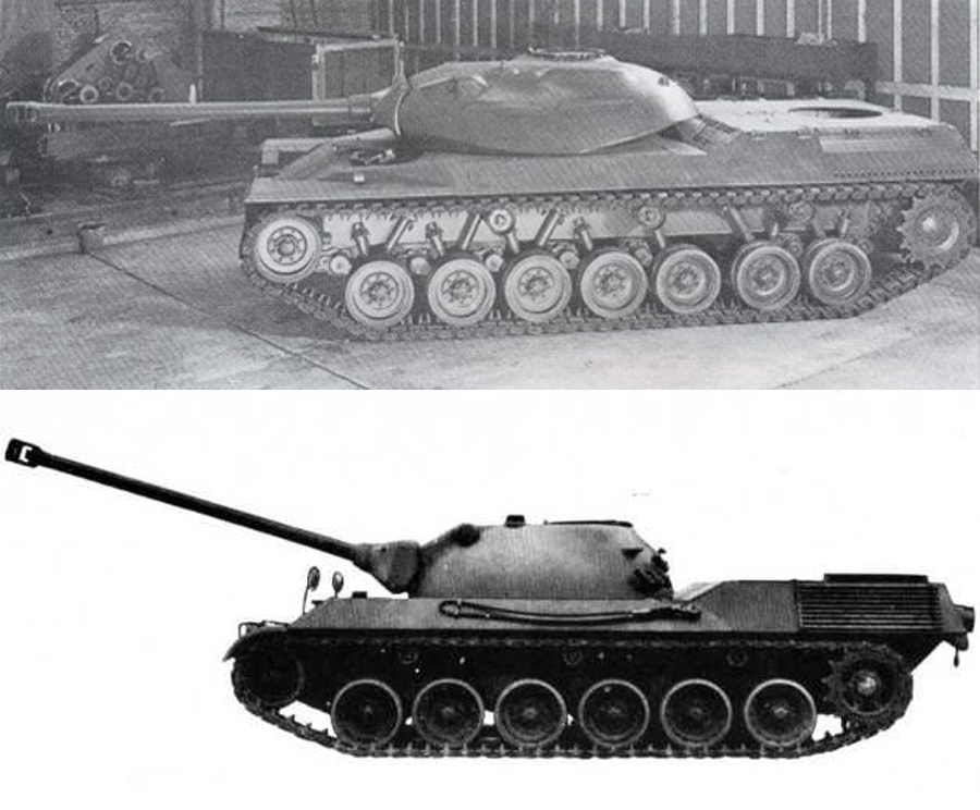 德国豹1系列坦克,德国豹1和豹式坦克