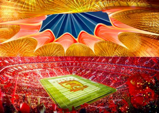 许家印120亿打造莲花形足球场,许家印恒大足球专业足球场