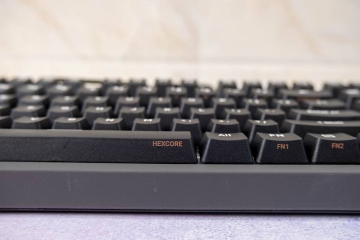特别的数字键盘，小身板大功能，HEXCORE安妮87键RGB机械键盘体验