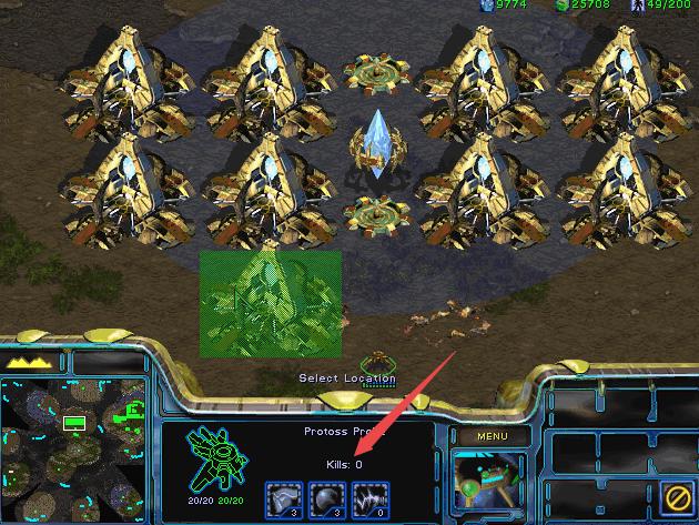 暴雪为什么不显示星际争霸,星际争霸为什么只攻击一个单位