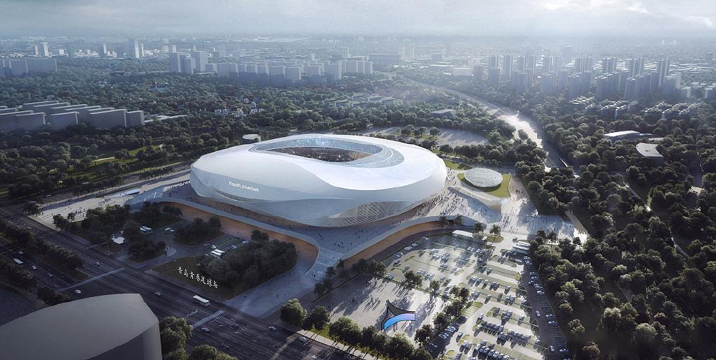 青岛青春足球场规划,青岛青春足球场修建