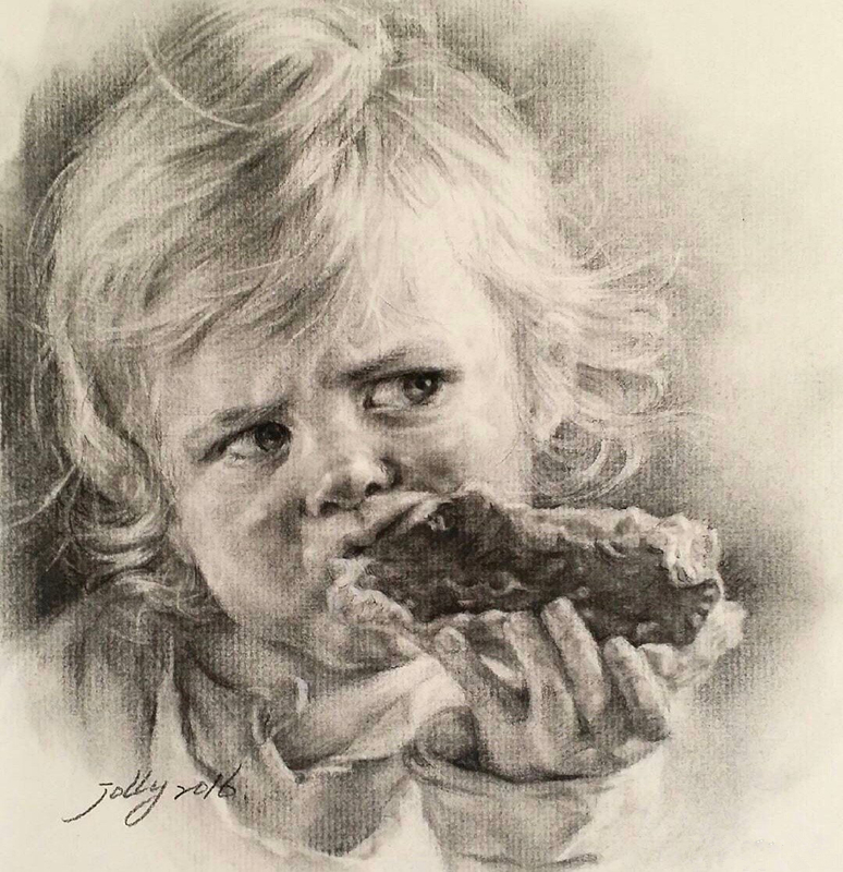 动物世界手绘画,写实素描动物插画教程