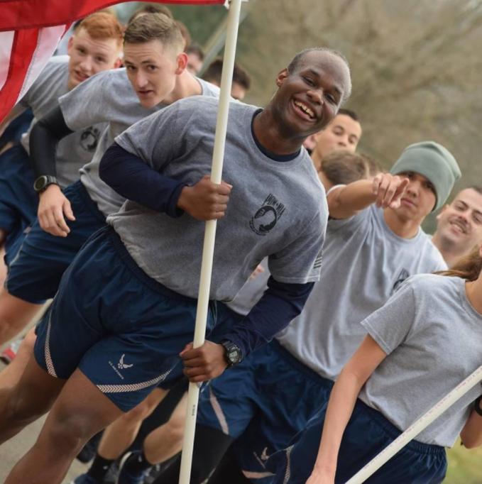 美空军迷彩制服,真实的美国空军军服