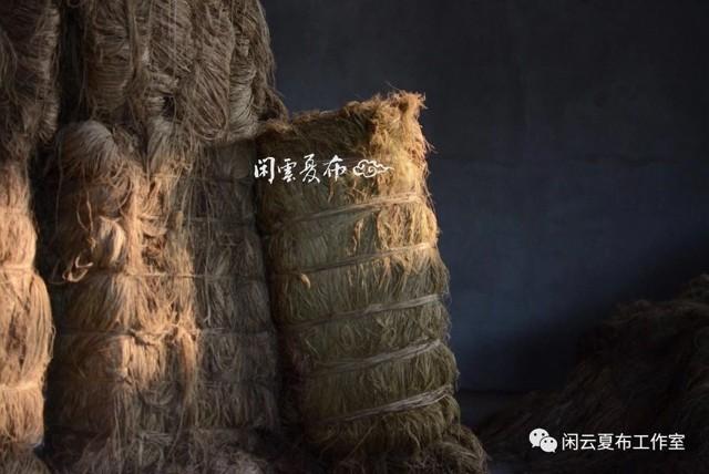 古代夏布工艺,手工织造夏布的前期工艺