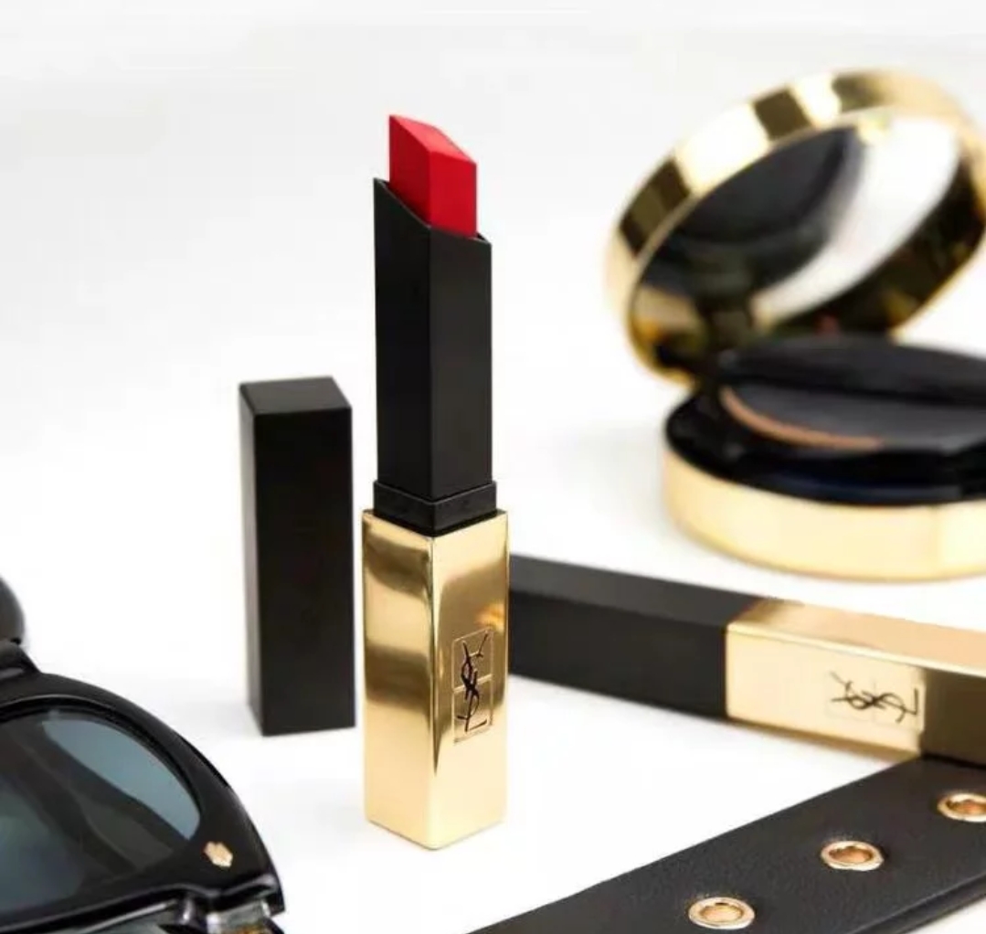 口红2023网红爆款复古兰蔻,爆款小金条口红图片