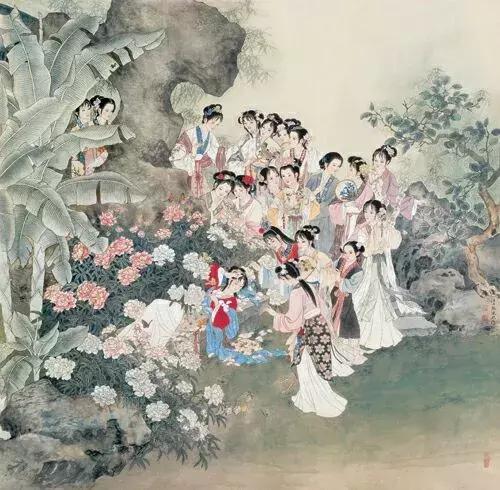 悠悠三百年，红楼夺目红。古今名家精绘《红楼梦》