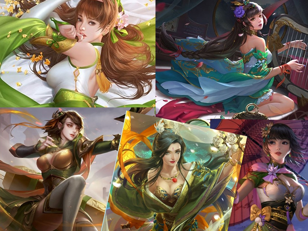 三国杀各势力美女的特点，魏国惊艳，吴国灵动，蜀国情意绵绵