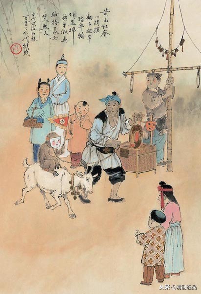 连环画中国古代风俗百图,中国古代风俗百图作者