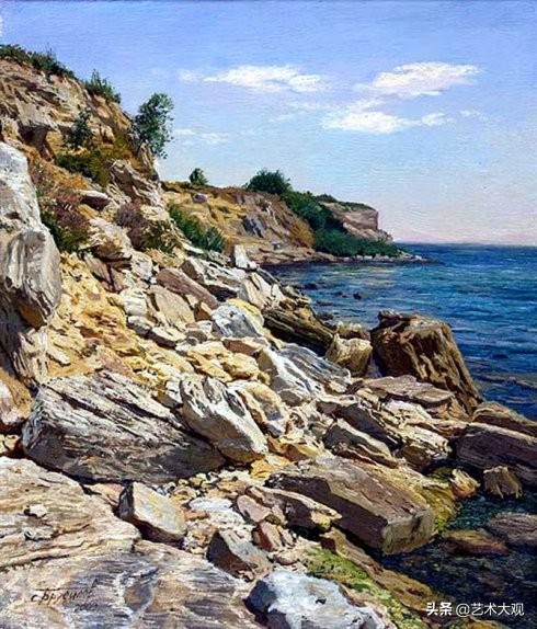 最美的俄罗斯风景油画作品欣赏,寂静粗犷的俄罗斯风景油画欣赏