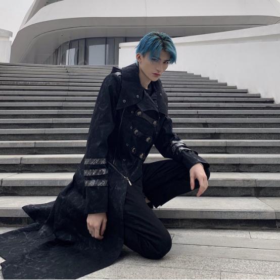 风衣朋克风,小众朋克风风衣