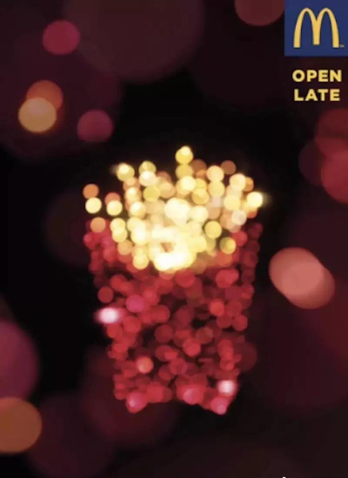 麦当劳的创意海报加解析,麦当劳的海报设计