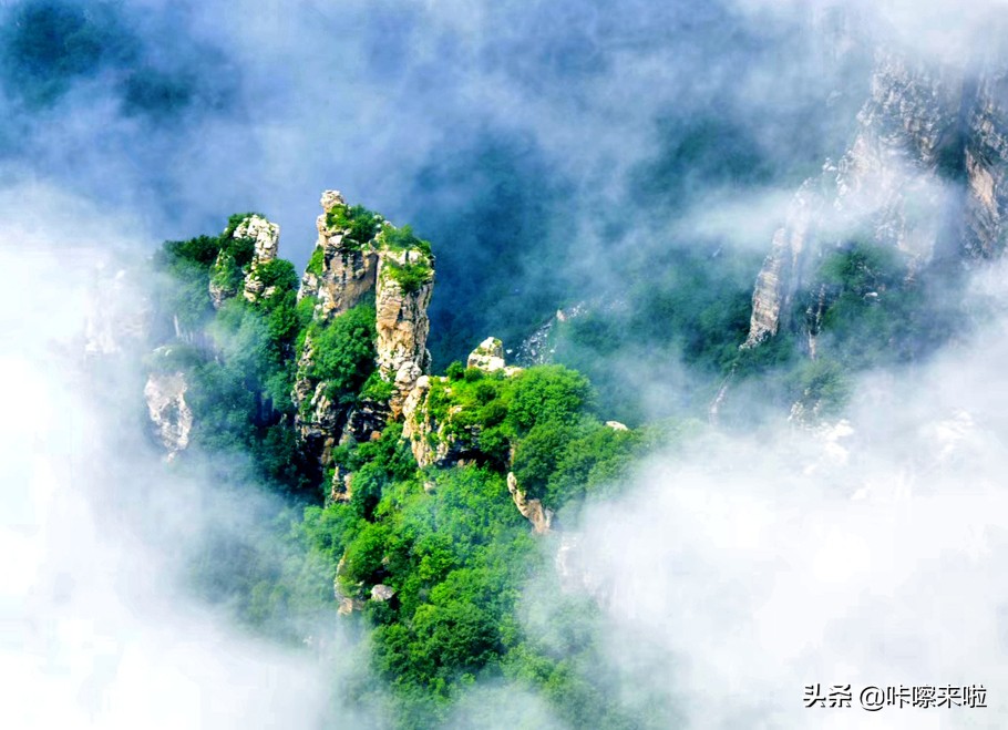 北方“小黄山”的云海里，藏着神奇的佛光和好运气