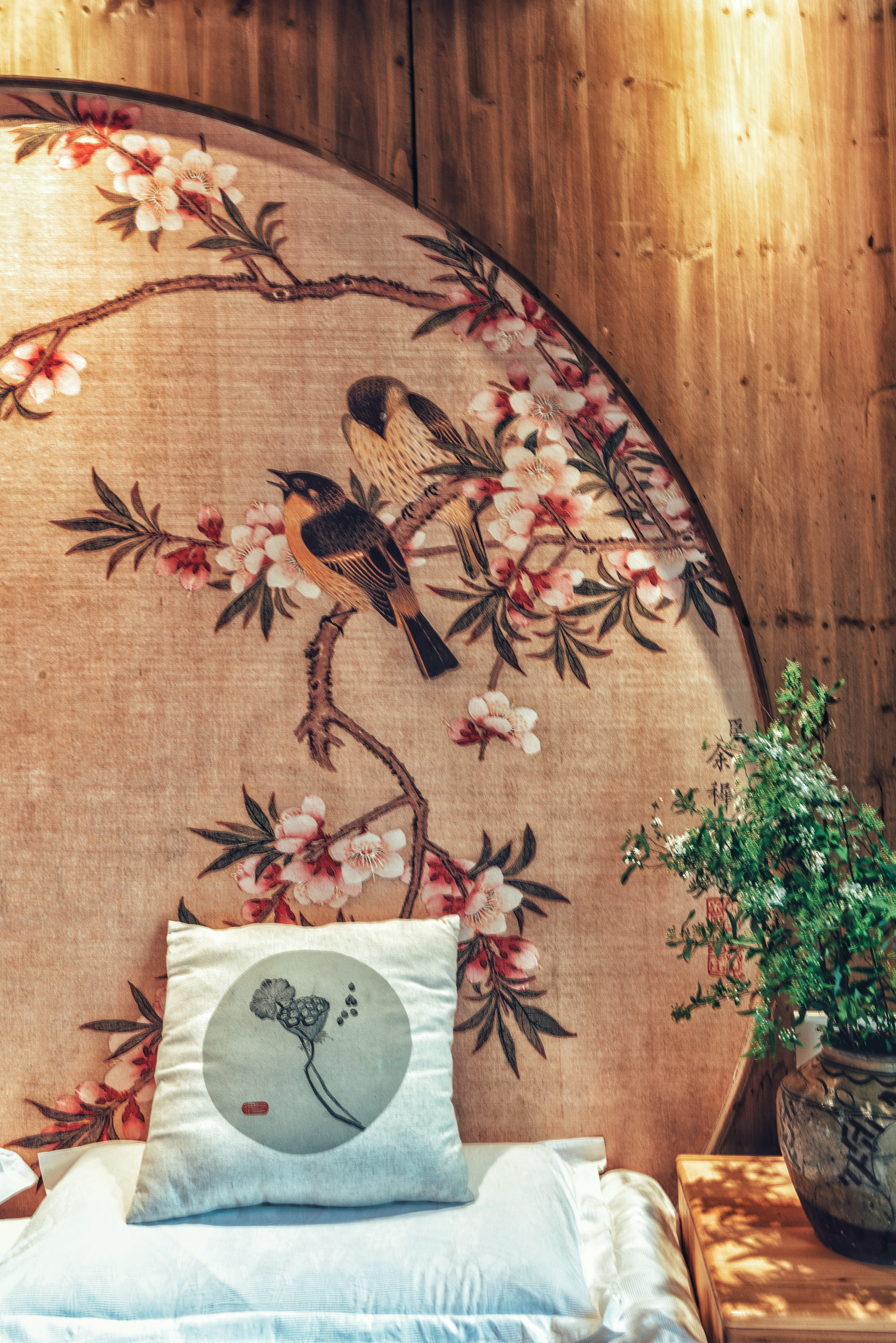 绿水青山的垦殖场