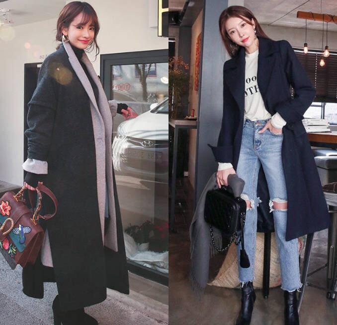 韩国女士大衣搭配方法,大衣如何穿出韩剧感