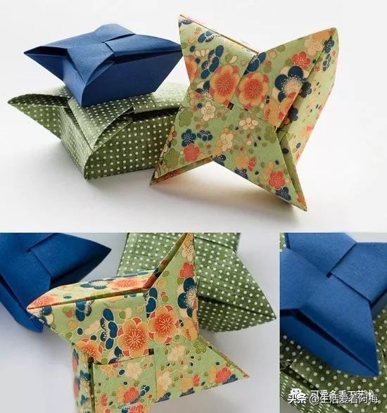 精美diy手工盒如何折,纸艺DIY摆件