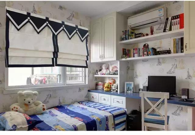 罗马帘美式,美式半遮光罗马帘