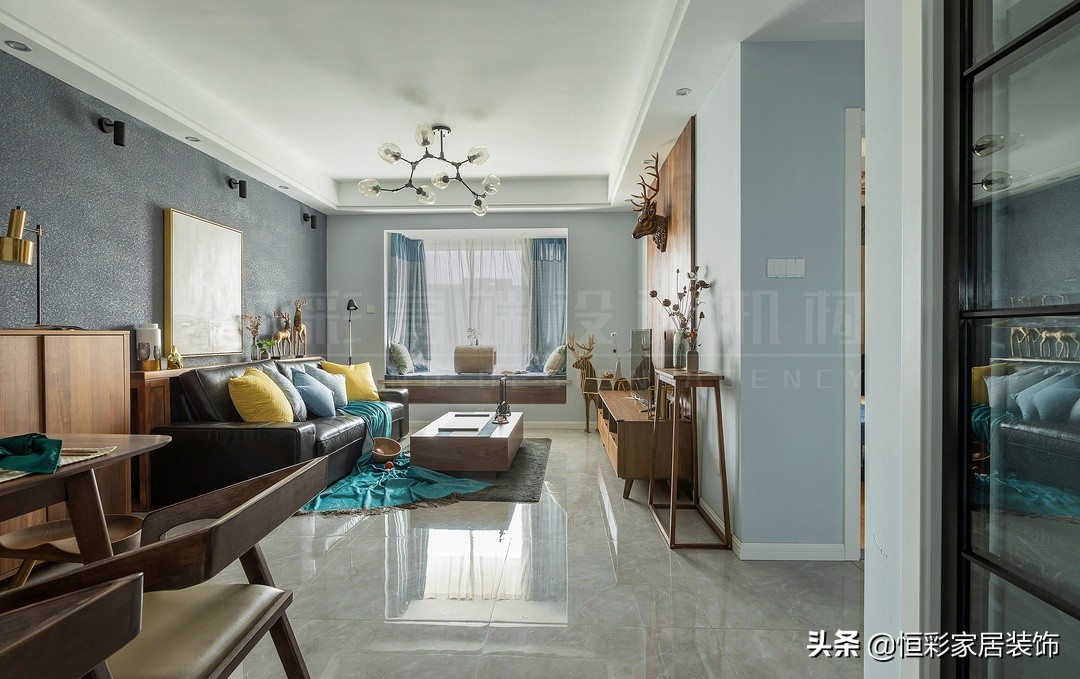 【国风美域】89㎡北欧混搭|往北以南