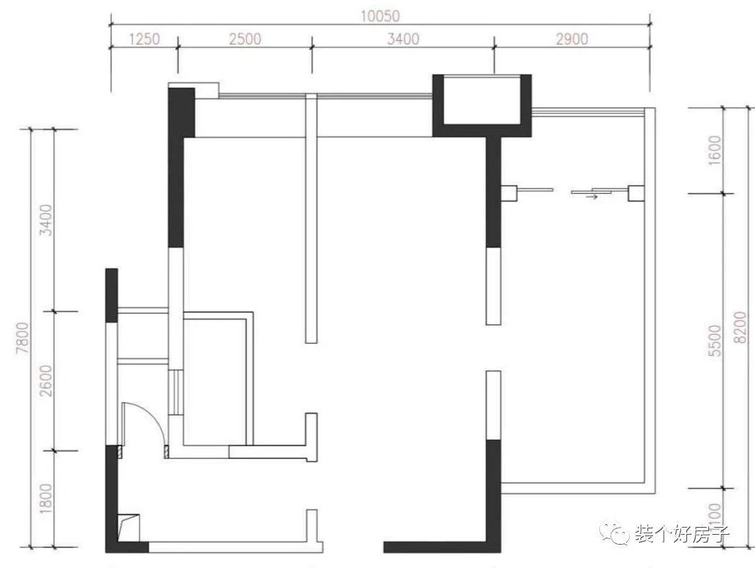 主卧衣帽间卫生间一体小户型,卧室厕所衣帽间三合一小户型