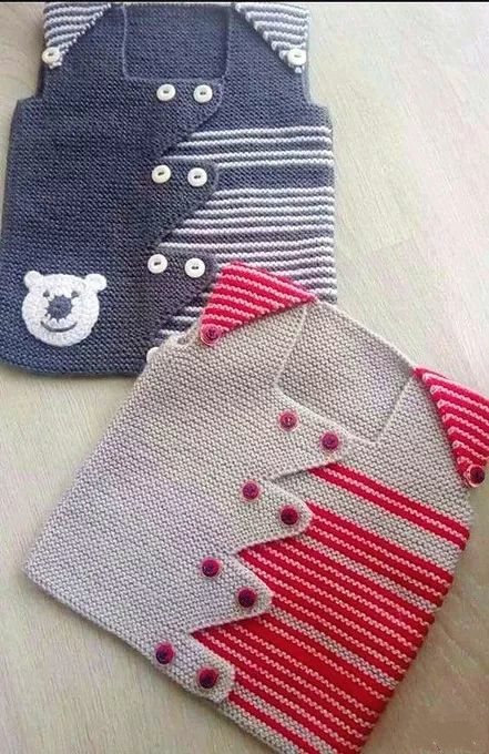 宝宝马甲编织教程,宝宝马甲背心花样