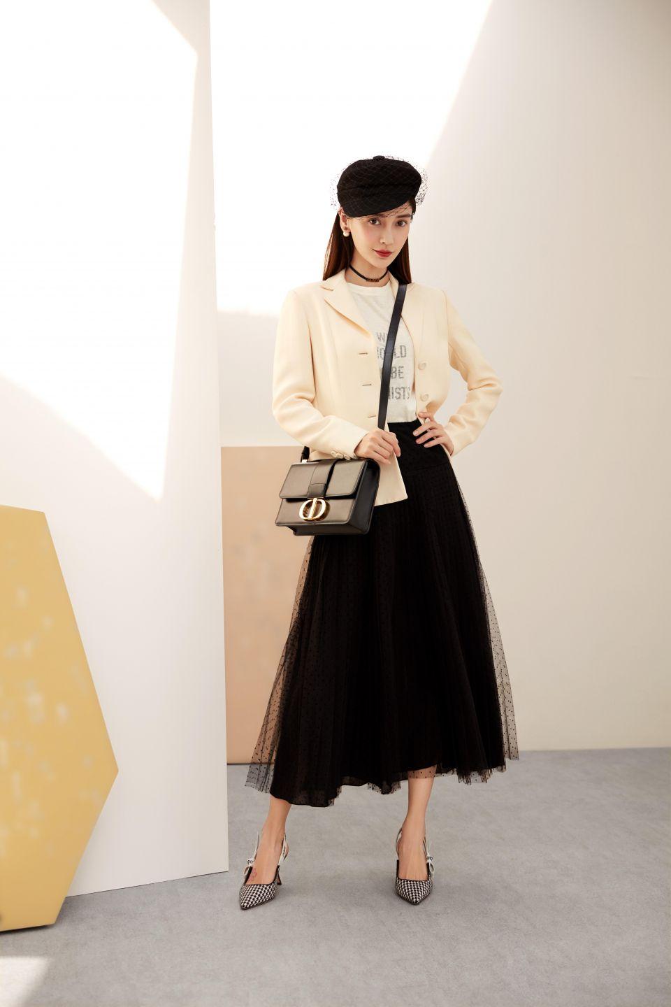 杨颖同款dior包尺寸,angelababy有哪些迪奥的包包