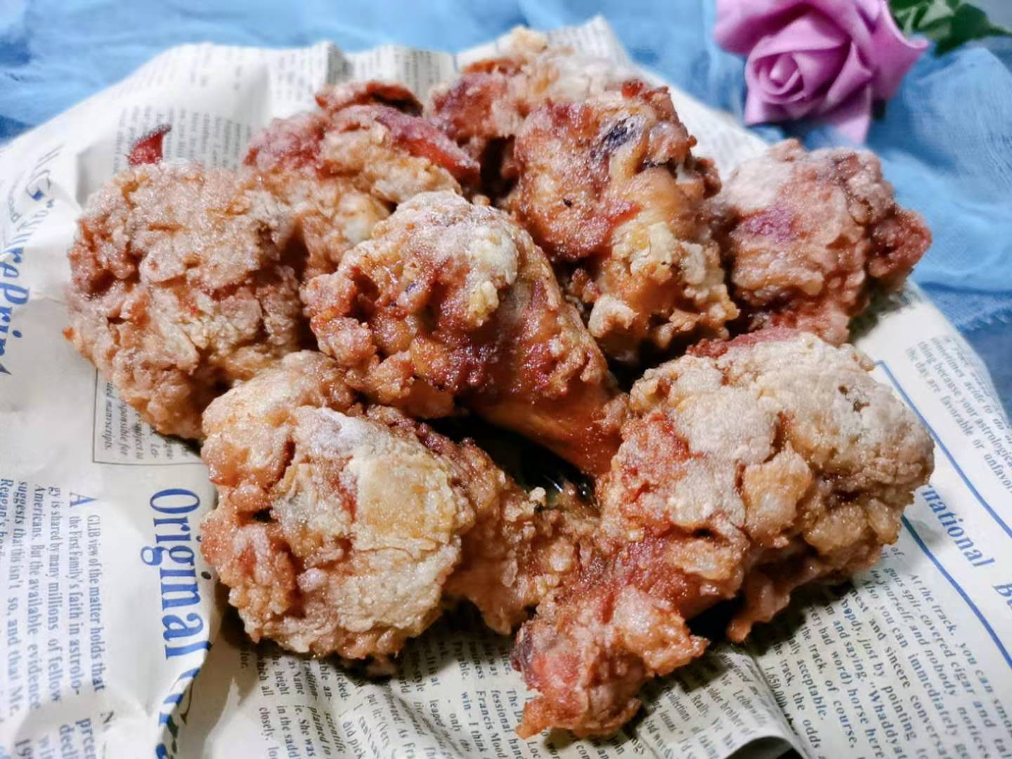 炸鸡腿里面老是炸不熟,炸鸡腿很油怎么回事