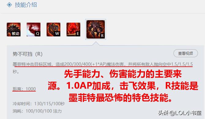 lol墨菲特技能介绍,lol死兆星虚空恐惧