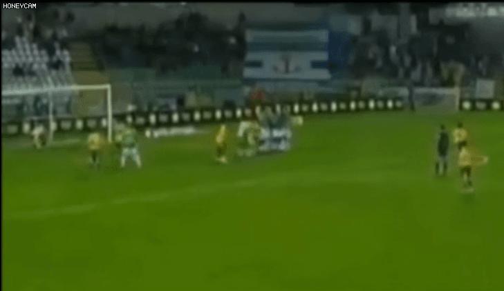 足球史上最强吊射,最远射门进球