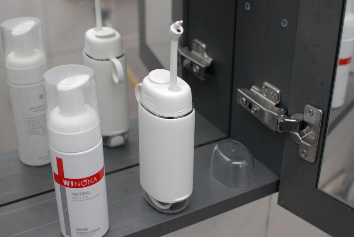 小米有品智能伸缩电动冲牙器,小米折叠冲牙器