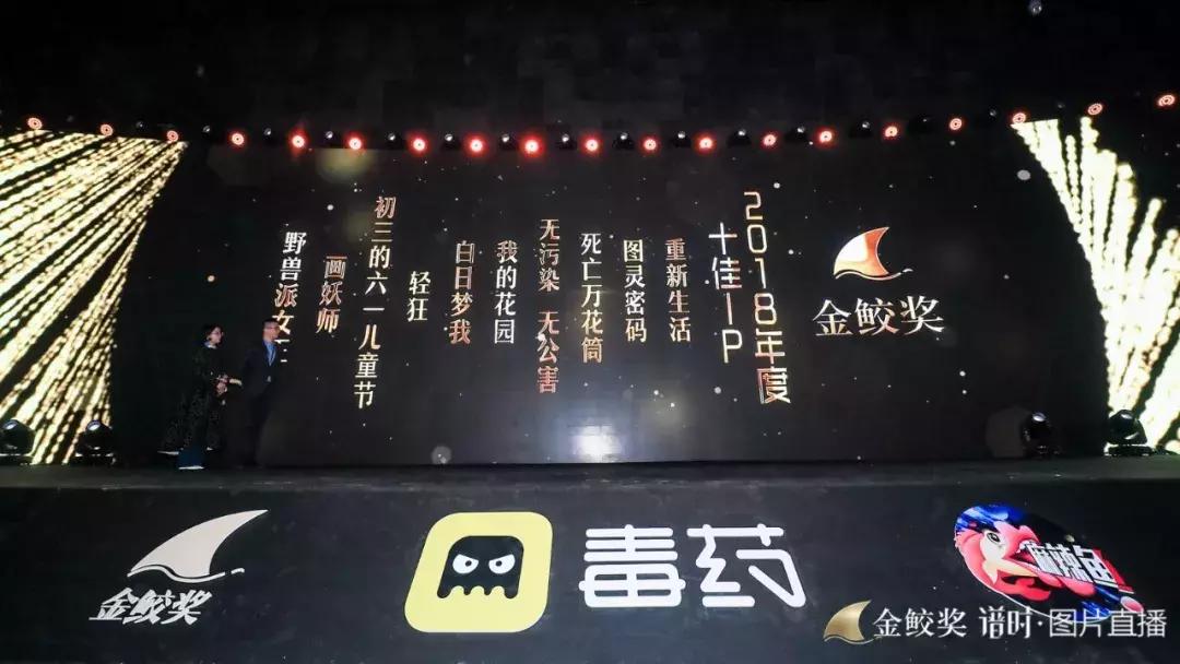 千人见证，大咖云集，第二届金鲛奖致敬2018年度网生爆款