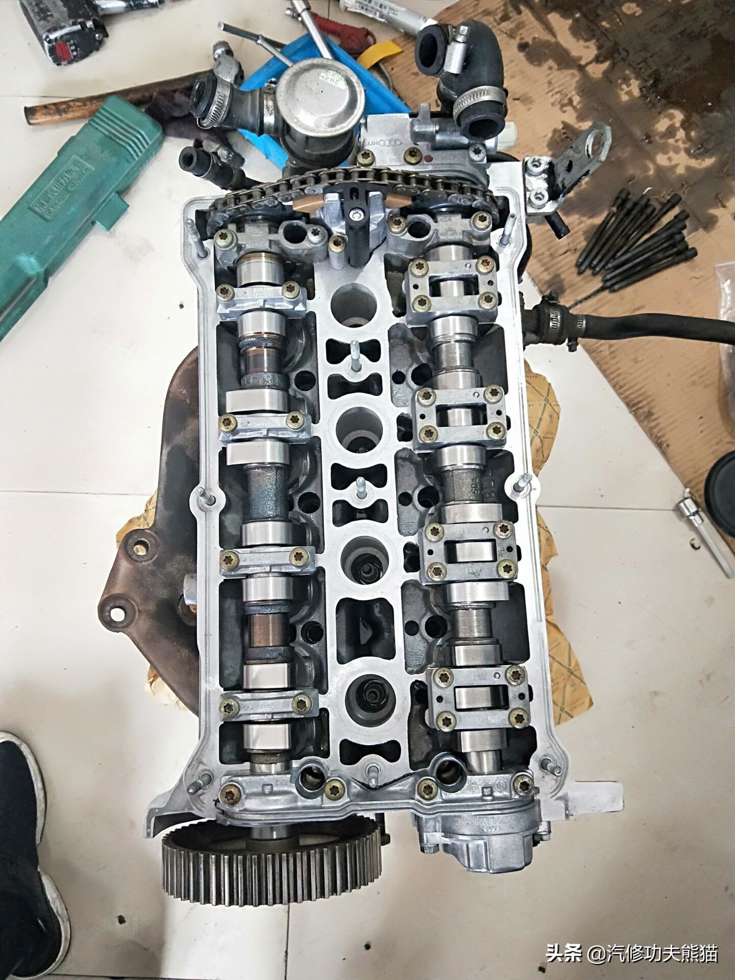 奥迪a61.8发动机大修费用,老款奥迪a6六缸发动机大修全过程