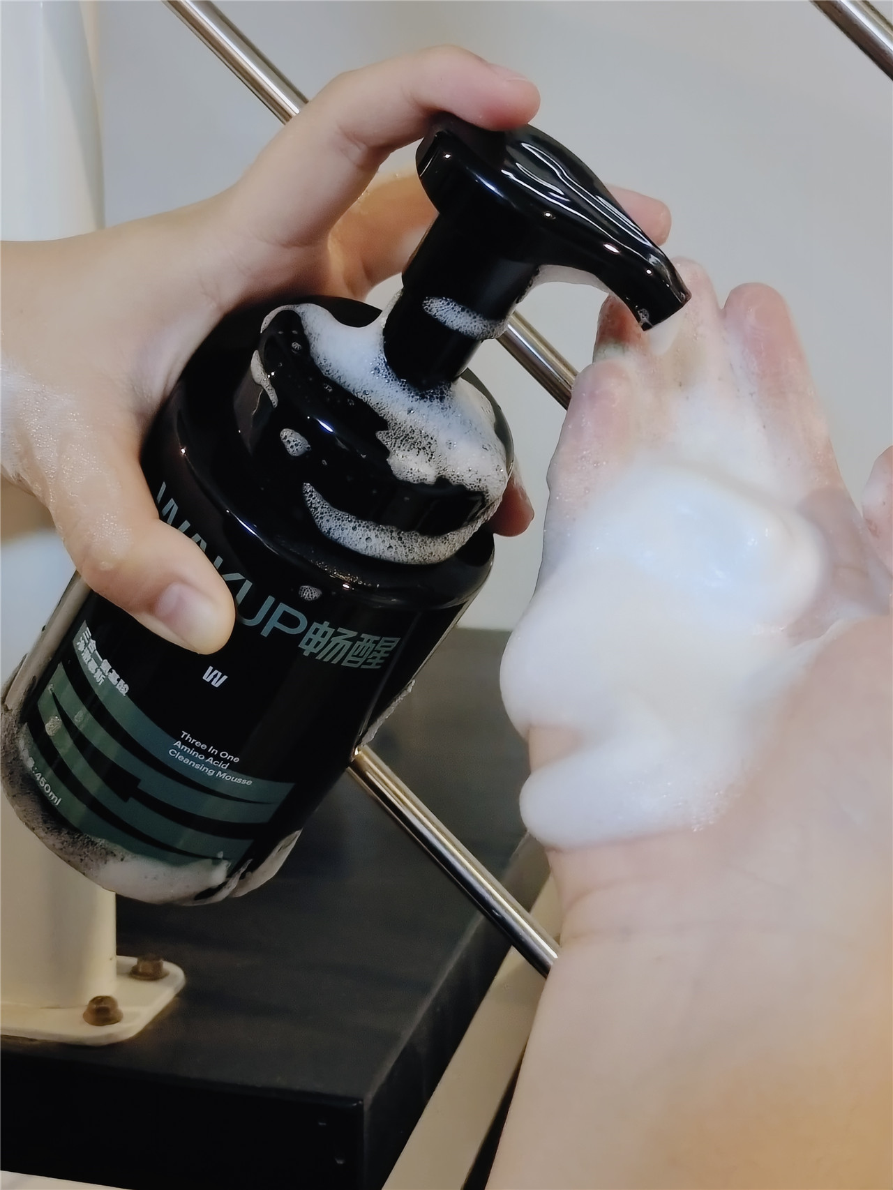 男士氨基酸洁面慕斯,米云男士氨基酸洁面慕斯