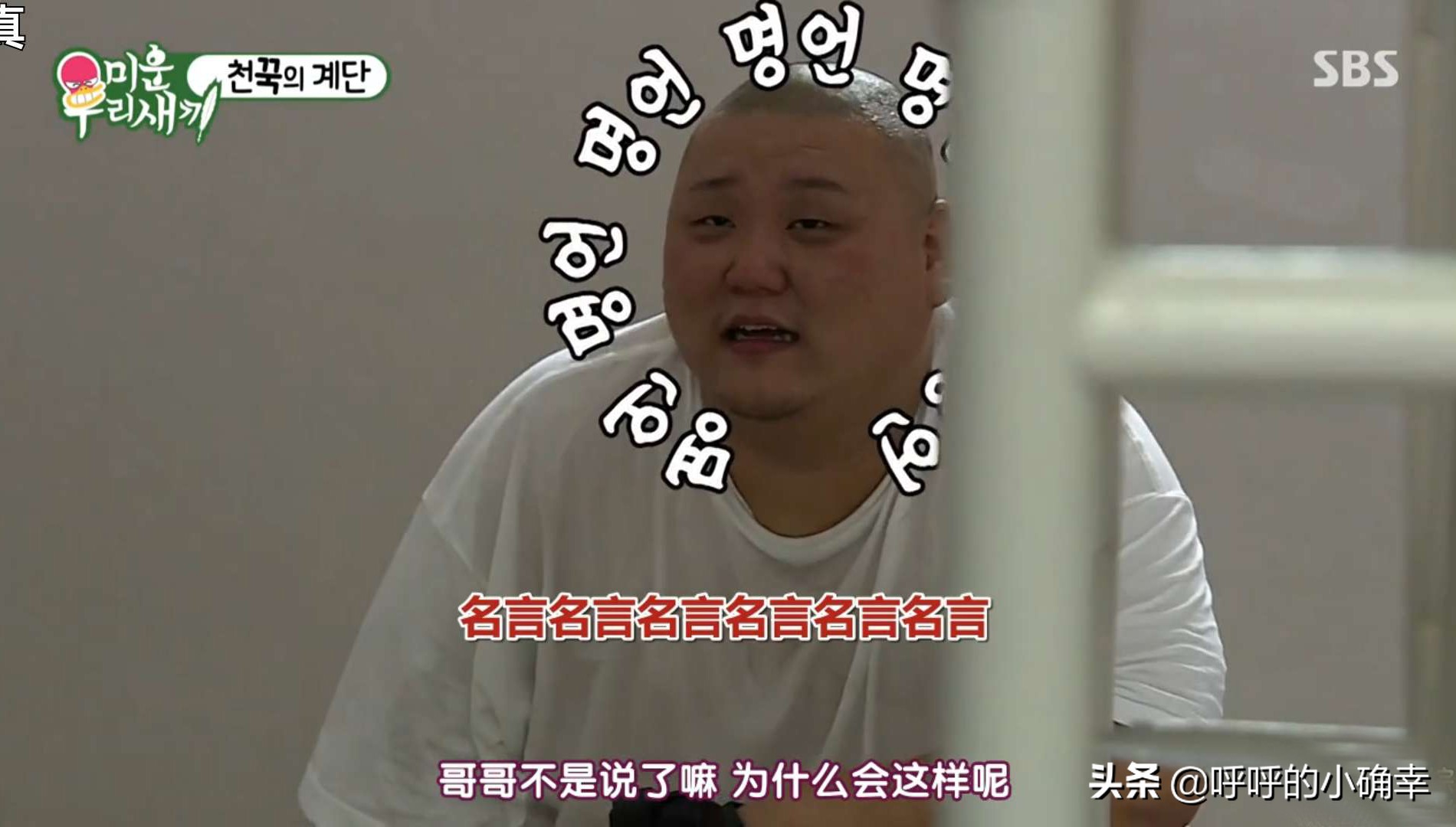 爬118层楼梯是噩梦？春胖：*钟金**国的唠叨是地狱！VJ：我说什么了？