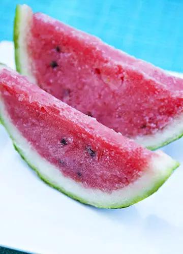 西瓜花切法大全,西瓜果盘的切法