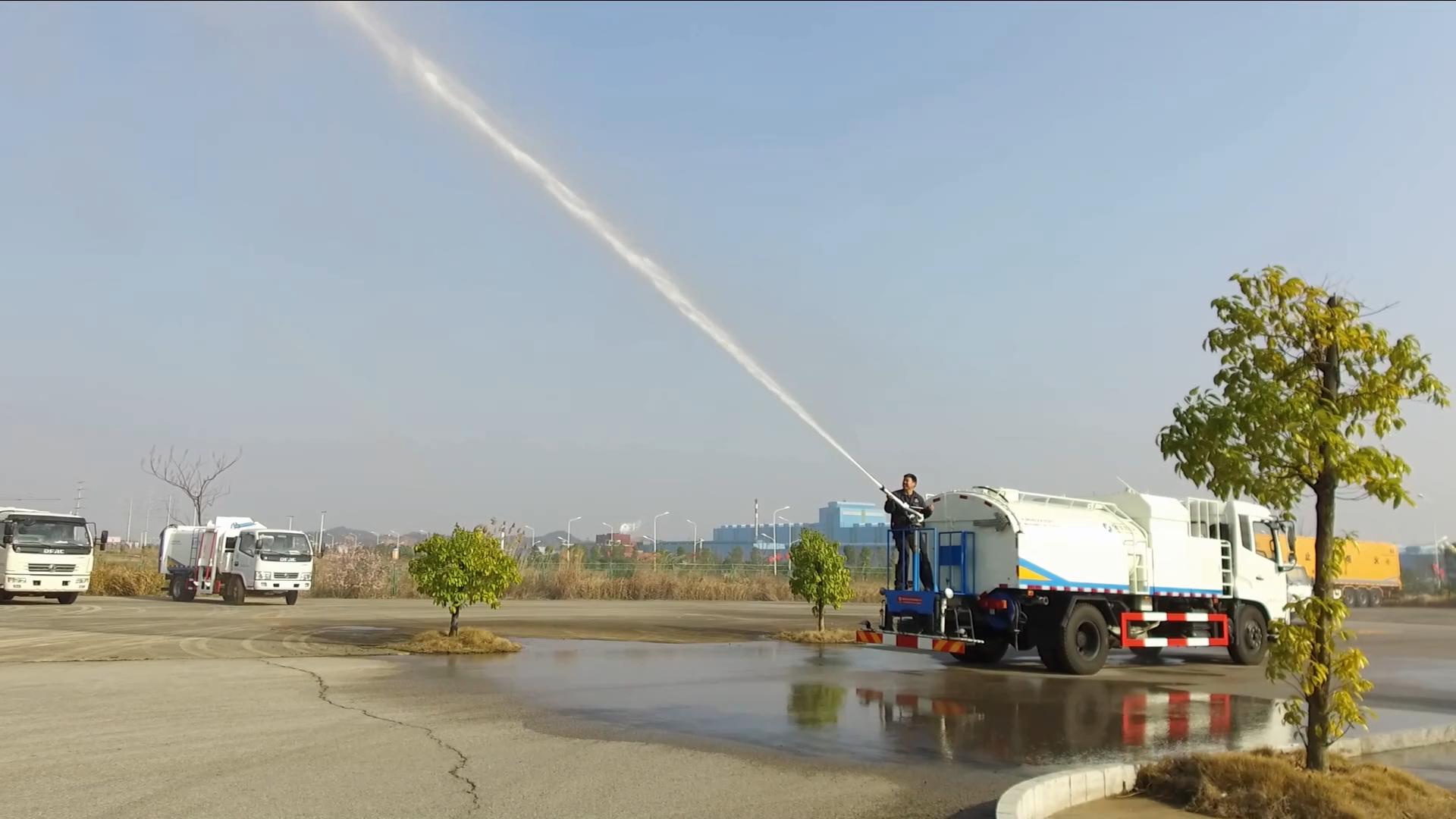 环卫高压清洗车,高压清洗车使用方法