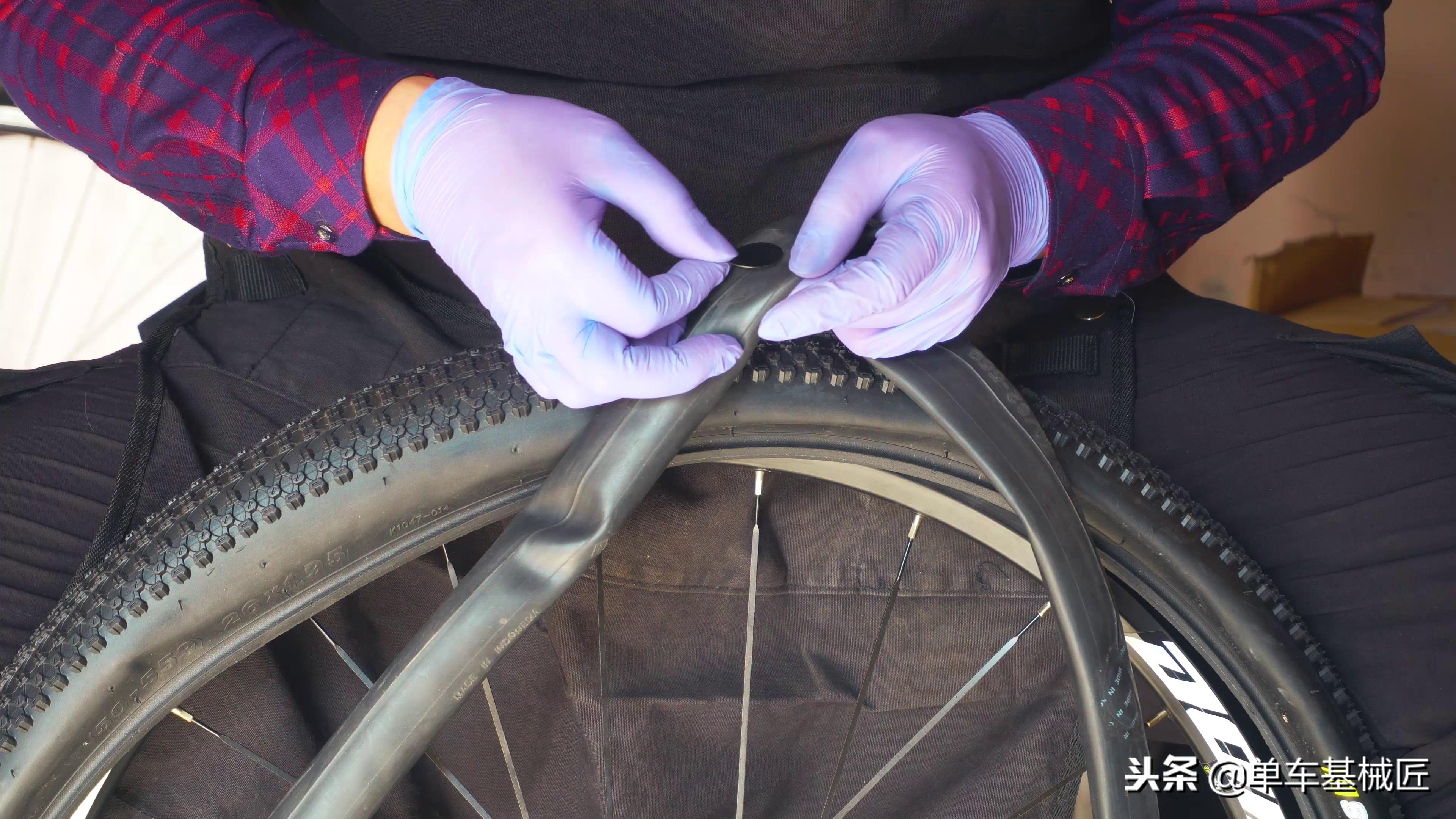 普通自行车补胎视频教程全过程,单车补胎教学