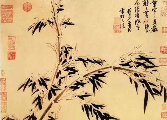大师画竹里馆,大师画竹欣赏