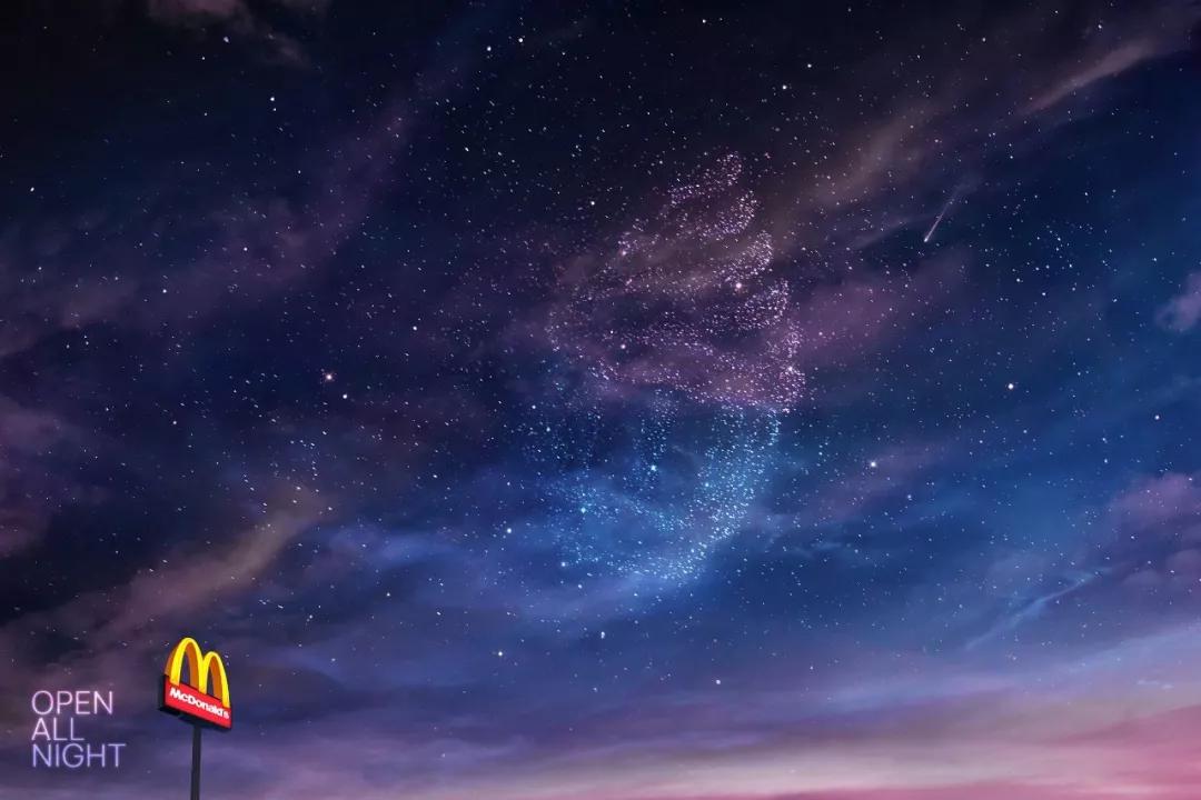 麦当劳经典平面广告,麦当劳甜筒广告海报图片